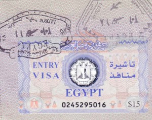 Visum Ägypten