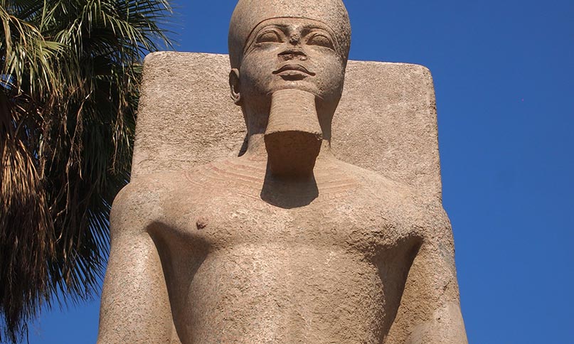 Pharao Ramses II. in Memphis