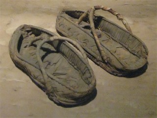 Sandalen aus Papyrus Reichsmuseum Leiden