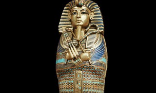 Minisarkophag von Tutanchamun