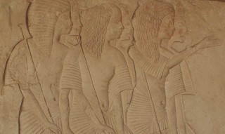 Würdenträger im Grab des Haremhab